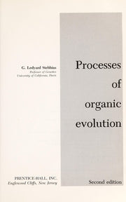 Processes of Organic Evolution (Concepts of Modern Biology)