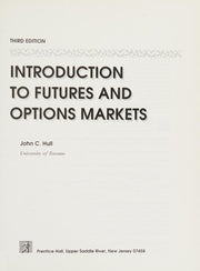 Introduction to Futures and Options Markets: United States Edition