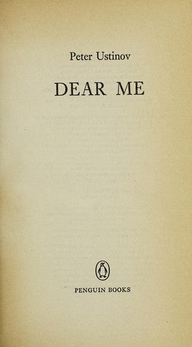 Dear me
