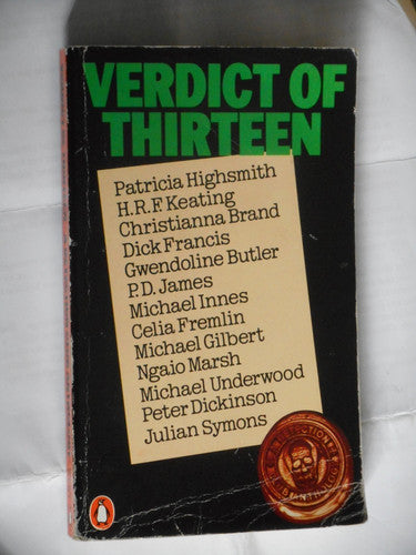 Verdict of Thirteen: A Detection Club Anthology