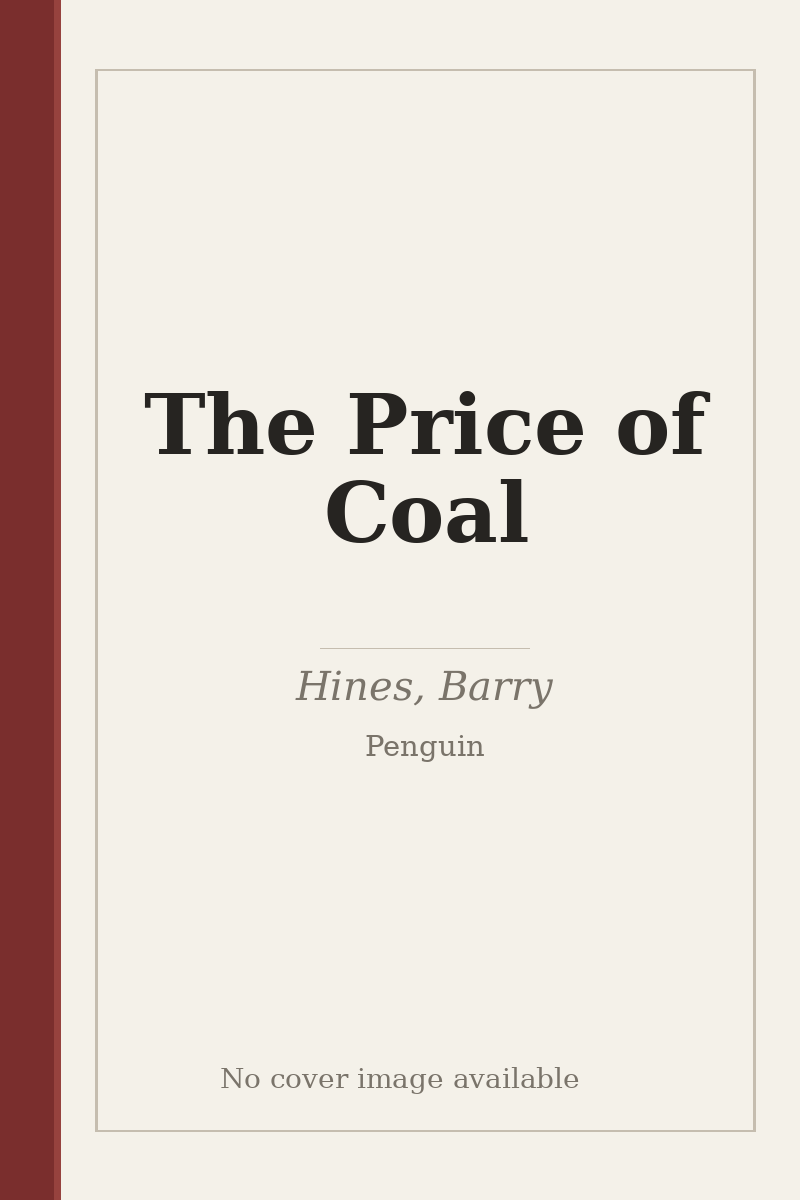The Price of Coal - no cover image available