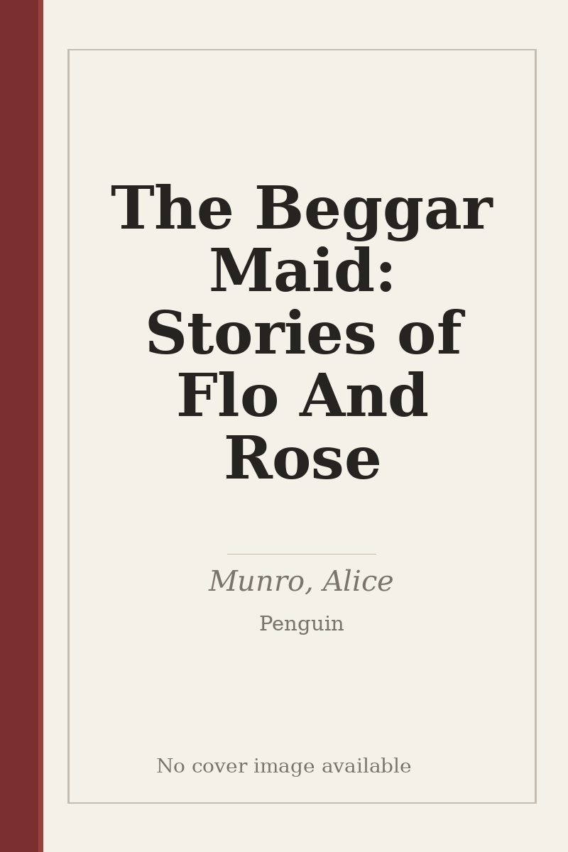 The Beggar Maid: Stories of Flo And Rose - no cover image available