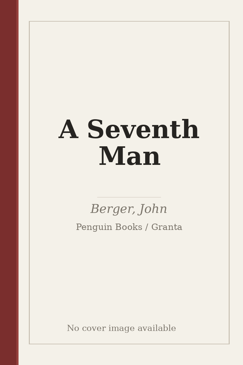 A Seventh Man - no cover image available
