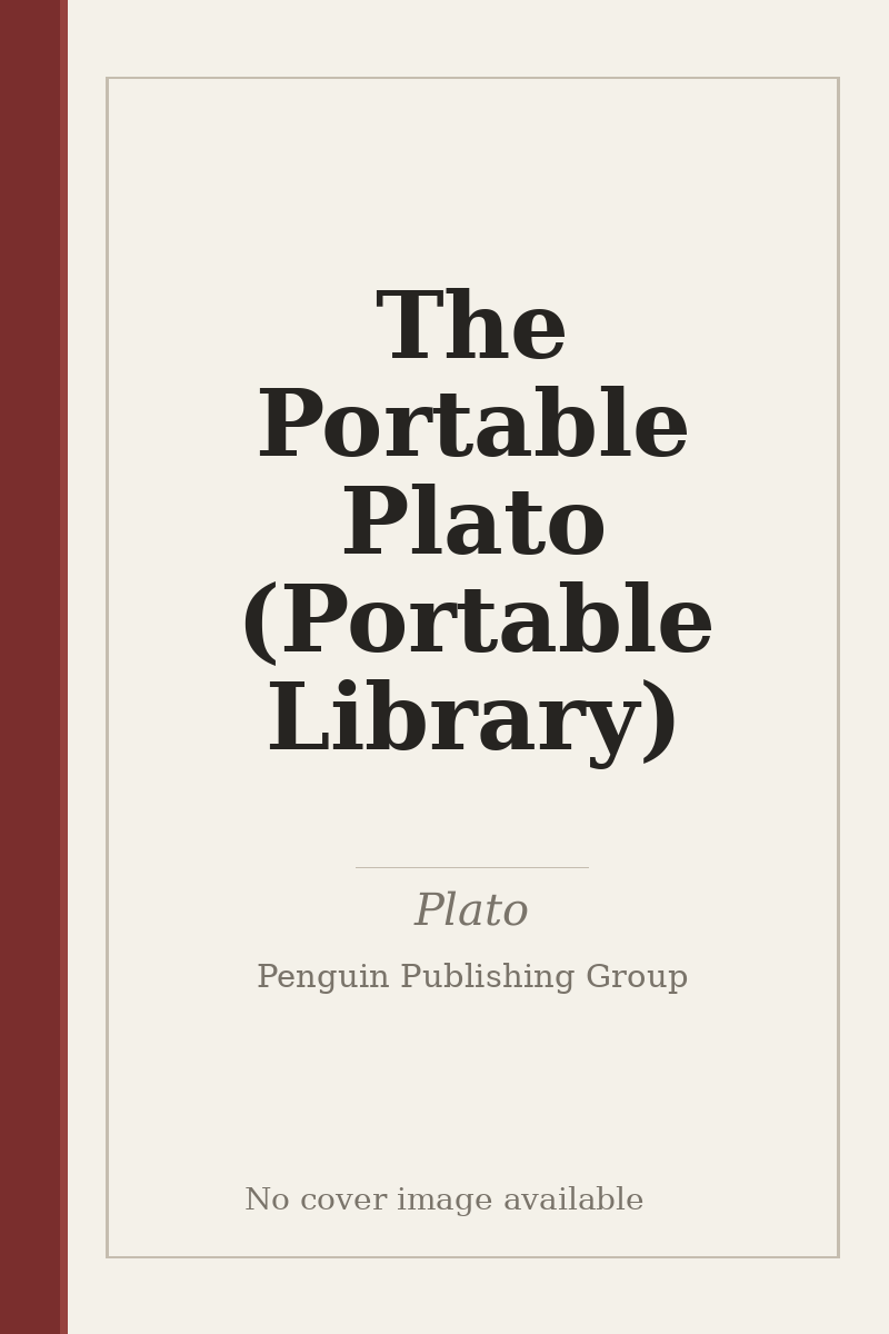 The Portable Plato (Portable Library) - no cover image available