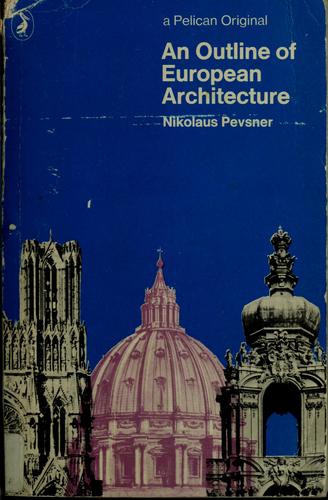 An Outline of European Architecture (Pelican Books)