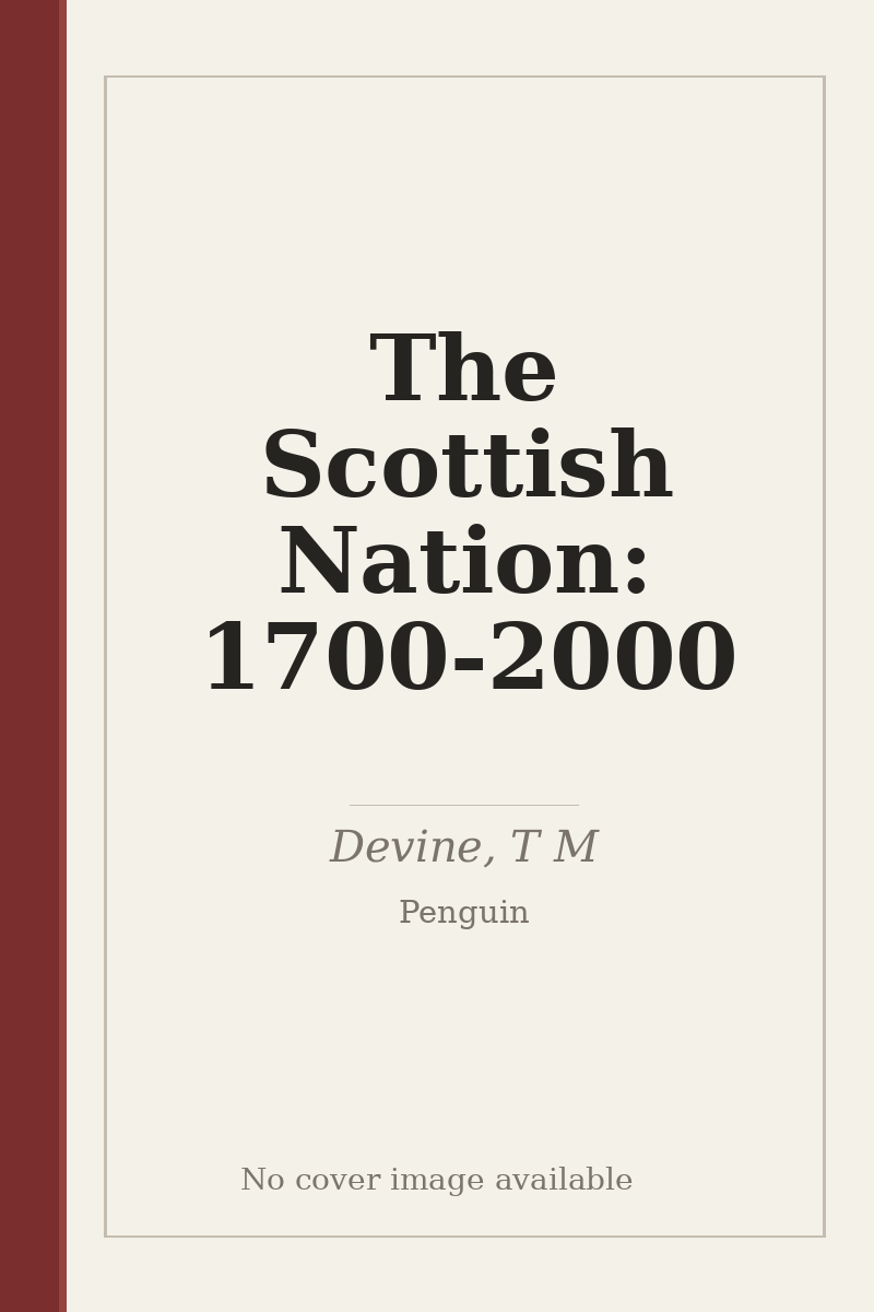 The Scottish Nation: 1700-2000 - no cover image available