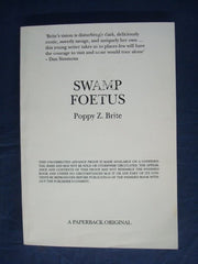Swamp Foetus: A Collection of Short Stories