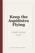 Keep the Aspidistra Flying