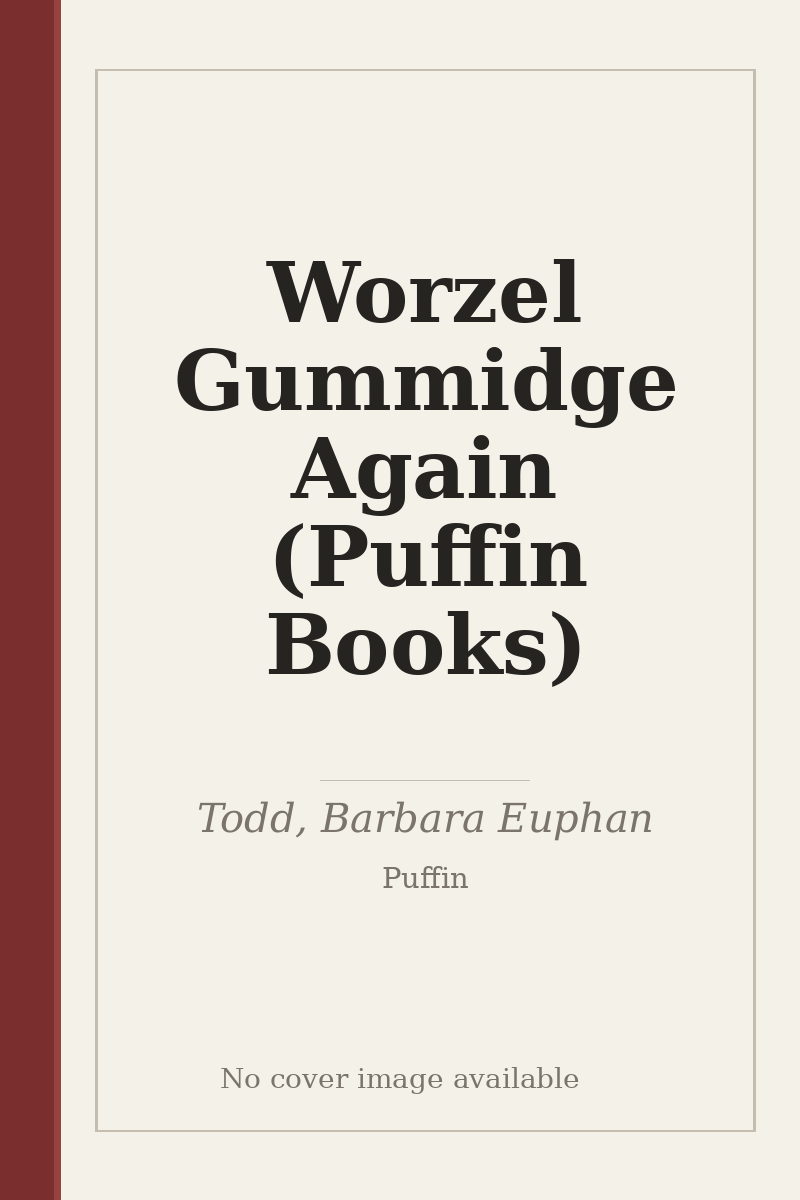 Worzel Gummidge Again (Puffin Books) - no cover image available