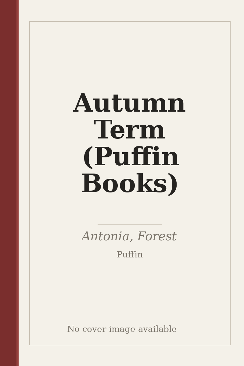Autumn Term (Puffin Books) - no cover image available