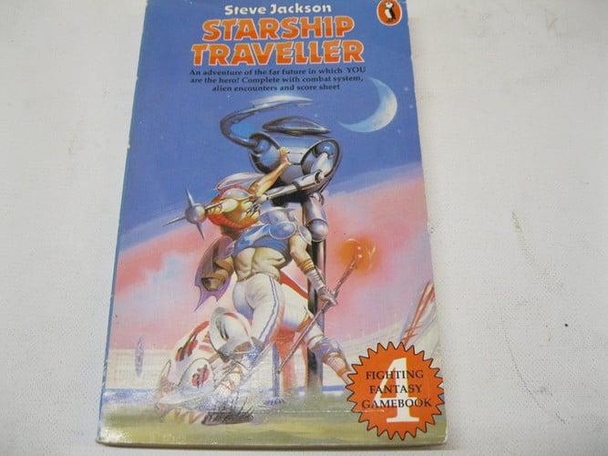 Starship Traveller: Fighting Fantasy Gamebook 4 (Puffin Adventure Gamebooks)
