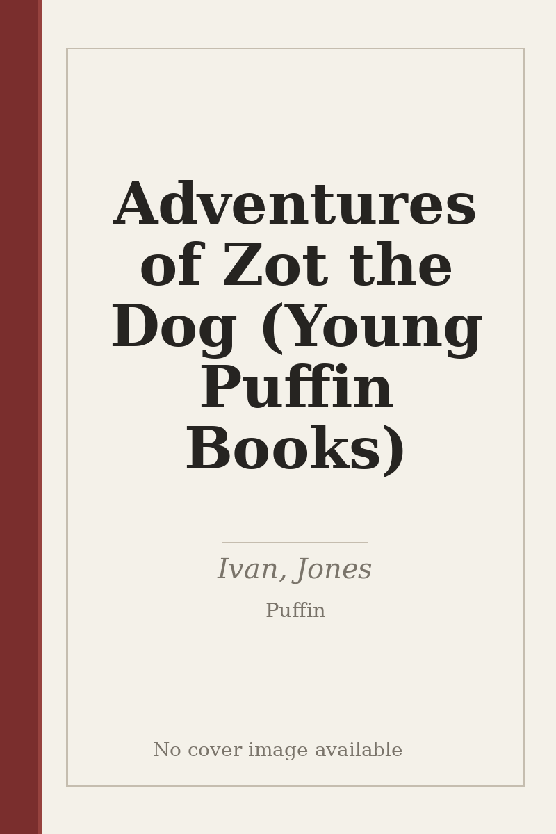 Adventures of Zot the Dog (Young Puffin Books) - no cover image available