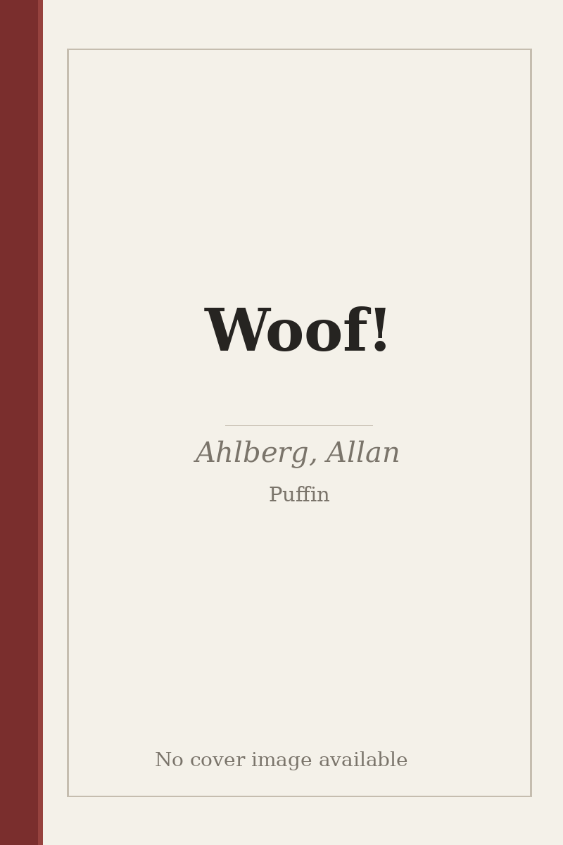 Woof! - no cover image available