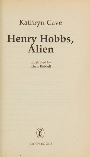 Henry Hobbs Alien (Puffin Books)