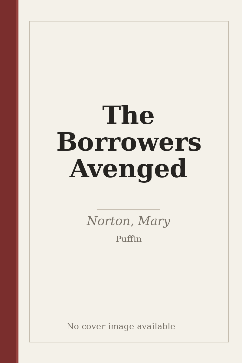 The Borrowers Avenged - no cover image available