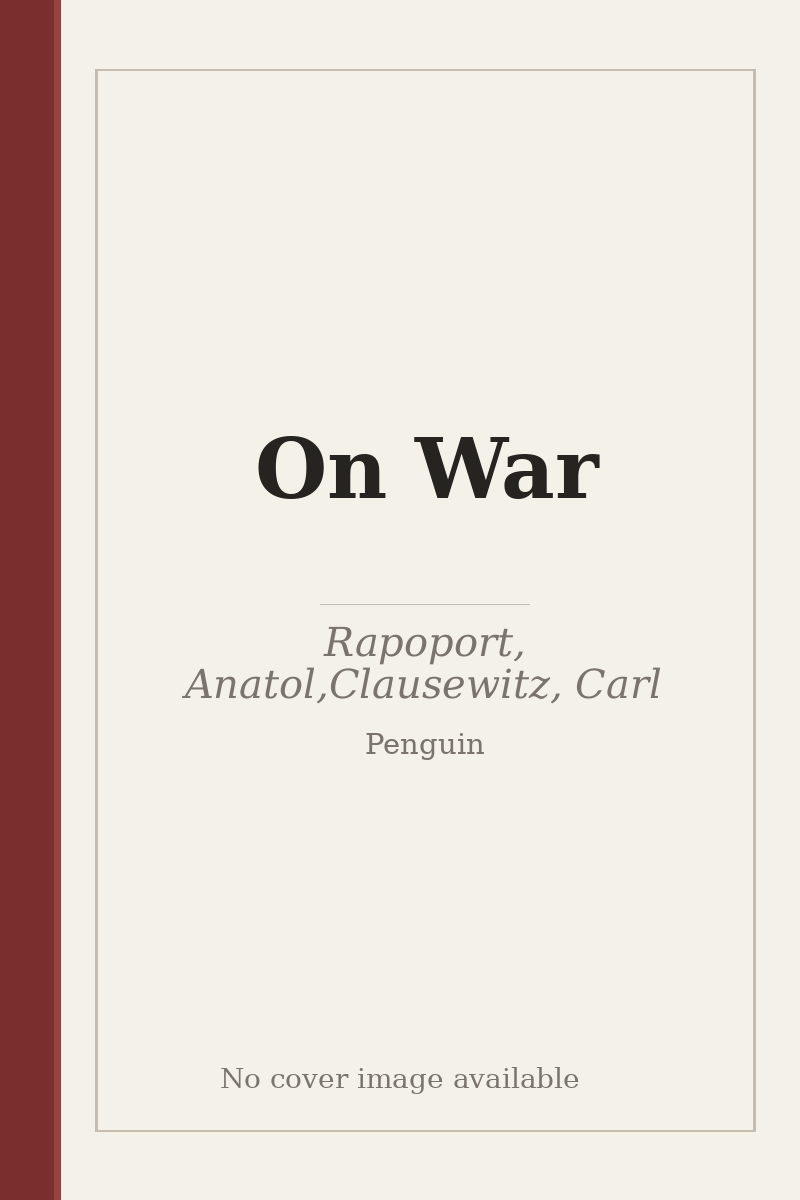 On War - no cover image available