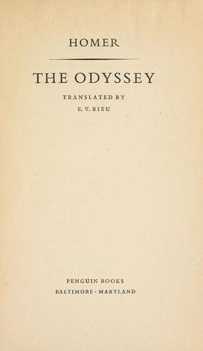 The Odyssey (Penguin Classics)