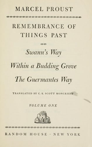 Remembrance of Things Past: Vol.2: The Guermantes Way; Cities of the Plain: v. 2 (Classics)
