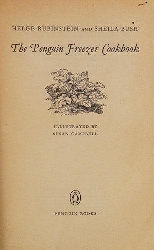 The Penguin Freezer Cookbook