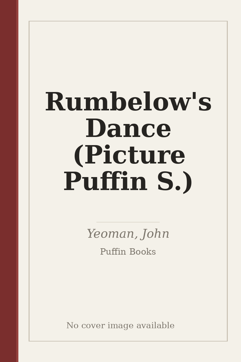 Rumbelow's Dance (Picture Puffin S.) - no cover image available