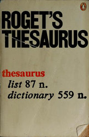 Roget's Thesaurus of English Words And Phrases