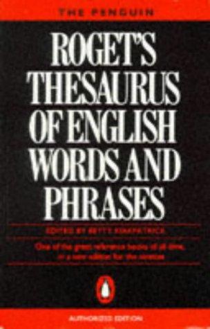 Roget's Thesaurus of English Words And Phrases