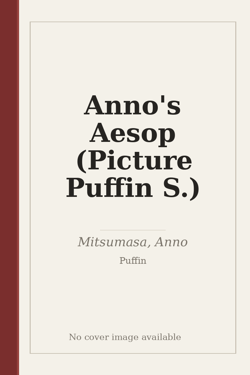 Anno's Aesop (Picture Puffin S.) - no cover image available