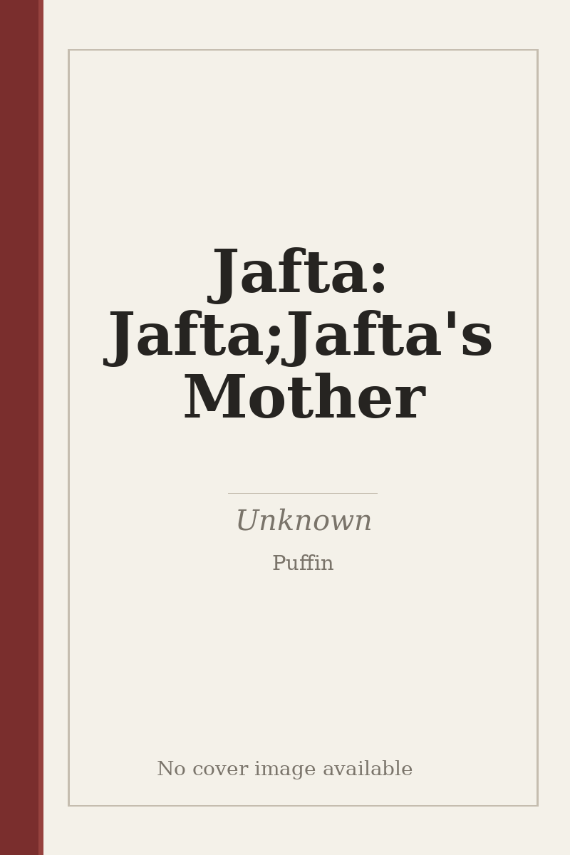 Jafta: Jafta;Jafta's Mother - no cover image available