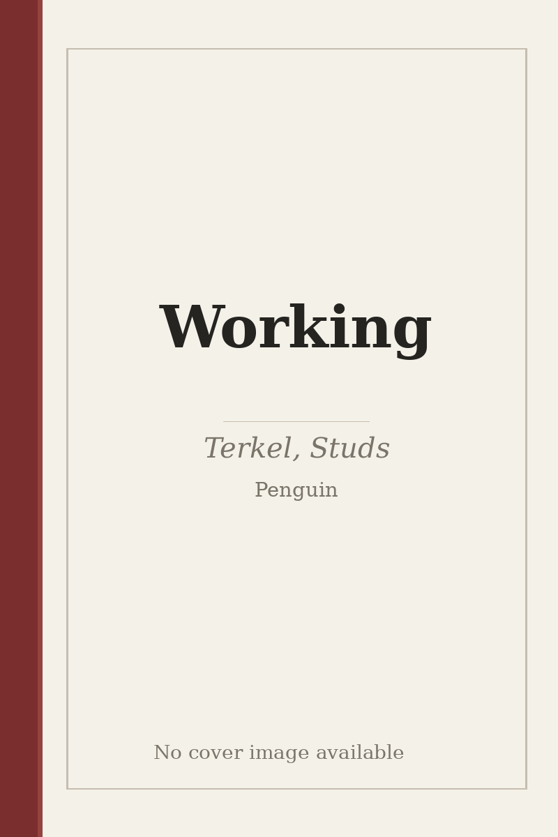 Working - no cover image available