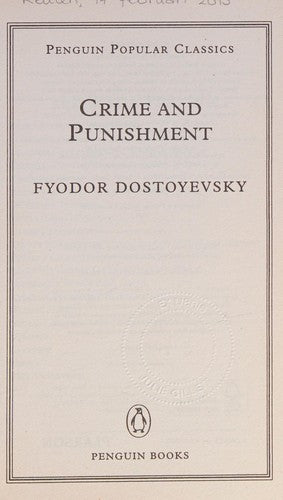 Crime and Punishment