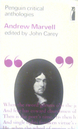Andrew Marvell: A Critical Anthology