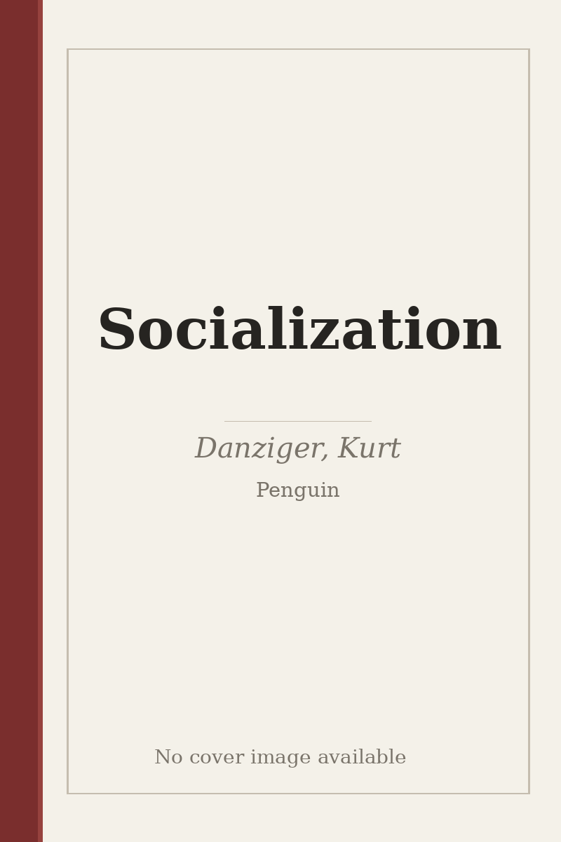 Socialization - no cover image available