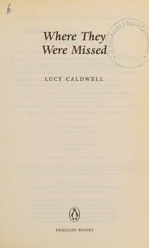 Where They Were Missed