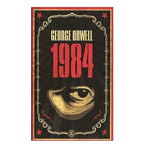 1984: The dystopian classic reimagined with cover art by Shepard Fairey (Penguin Essentials, 95)