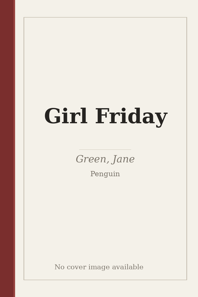 Girl Friday - no cover image available