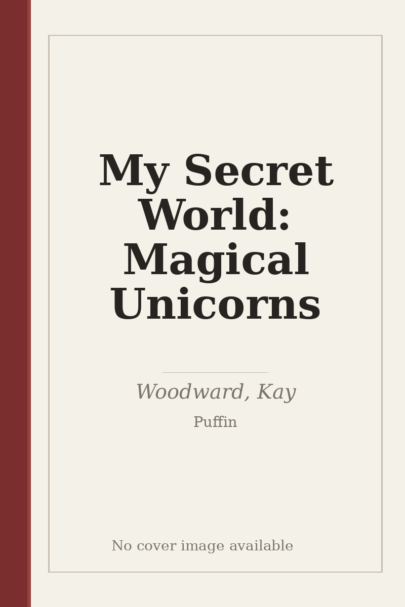 My Secret World: Magical Unicorns - no cover image available