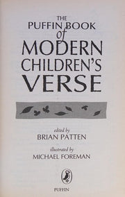 The Puffin Book of Modern Children's Verse