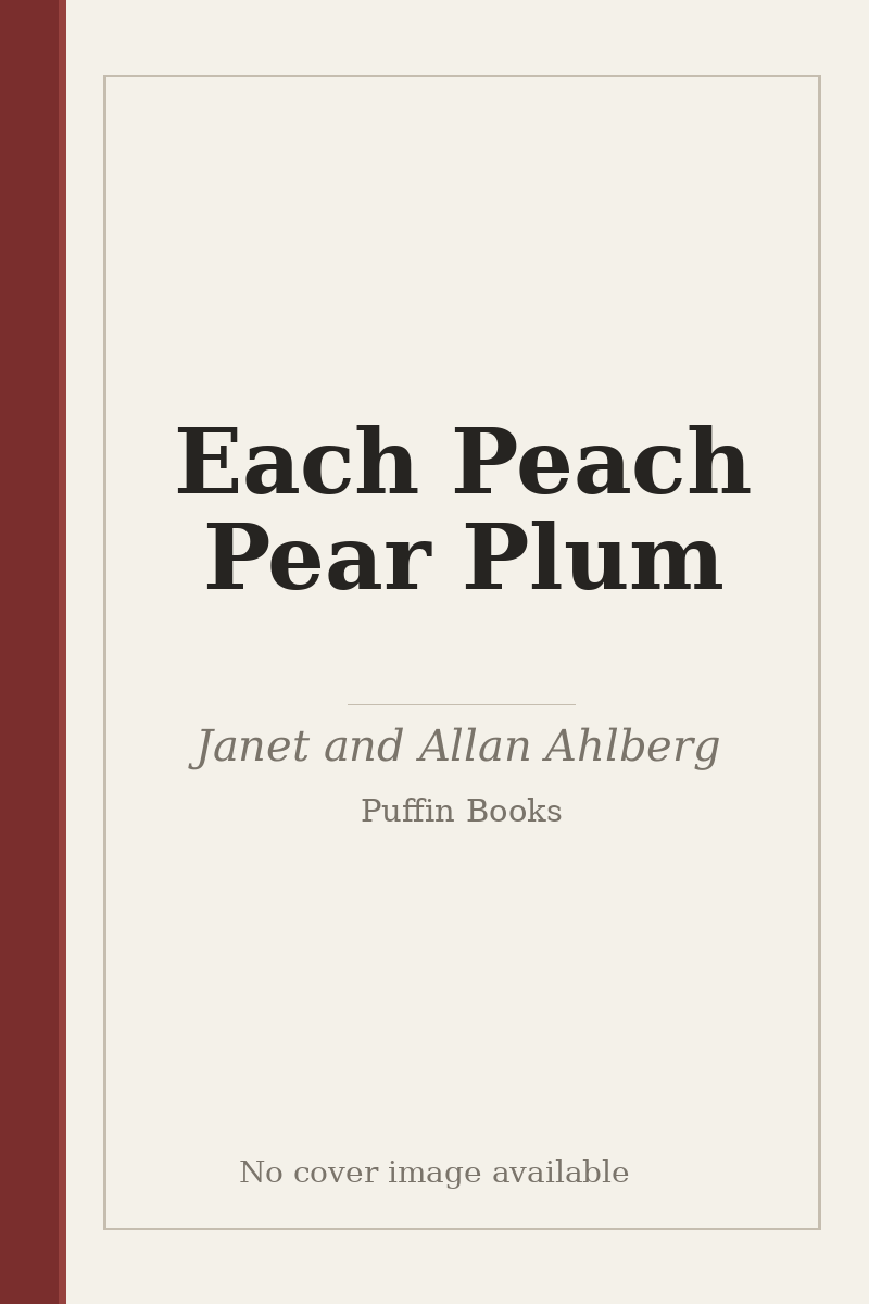 Each Peach Pear Plum - no cover image available