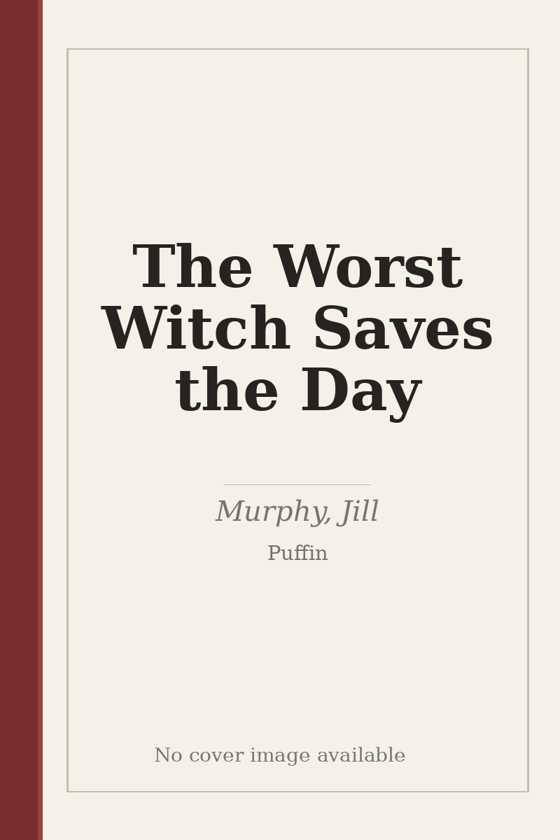 The Worst Witch Saves the Day - no cover image available