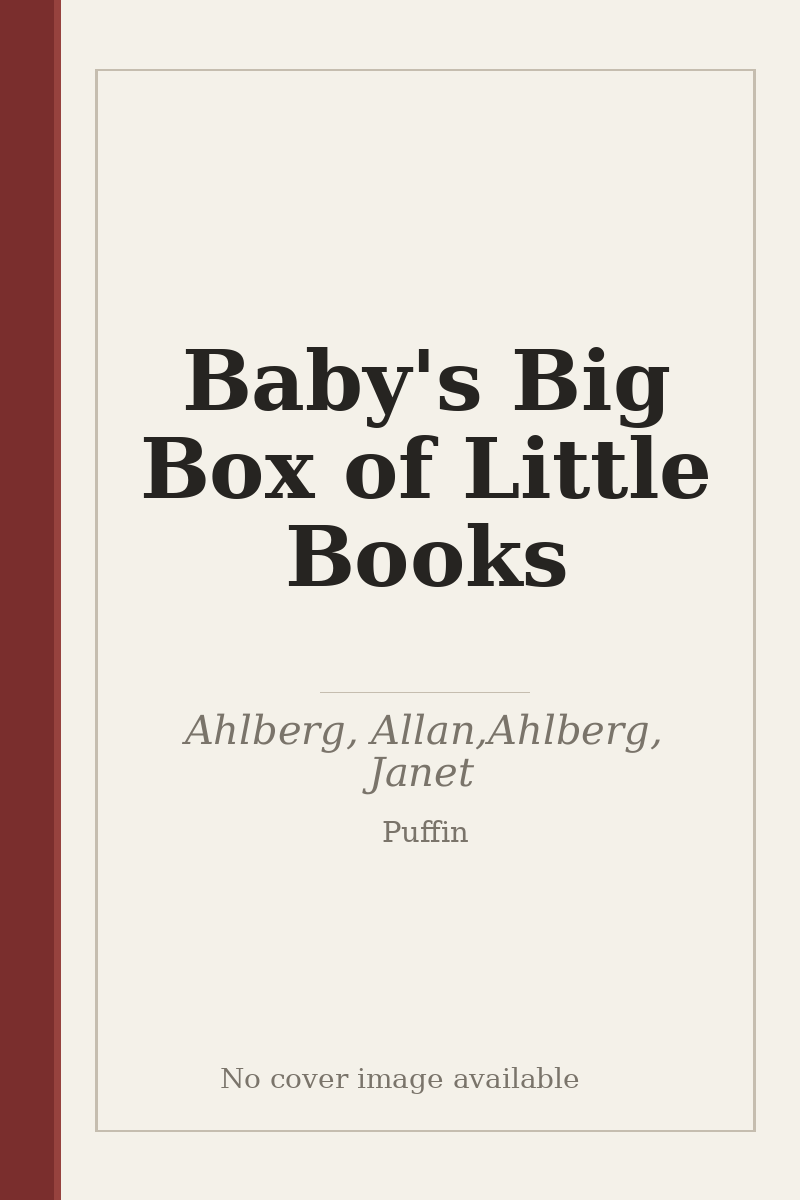 Baby's Big Box of Little Books - no cover image available