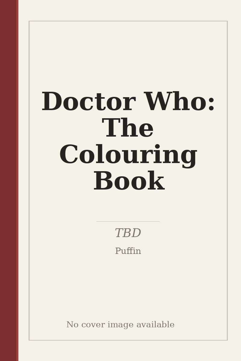 Doctor Who: The Colouring Book - no cover image available