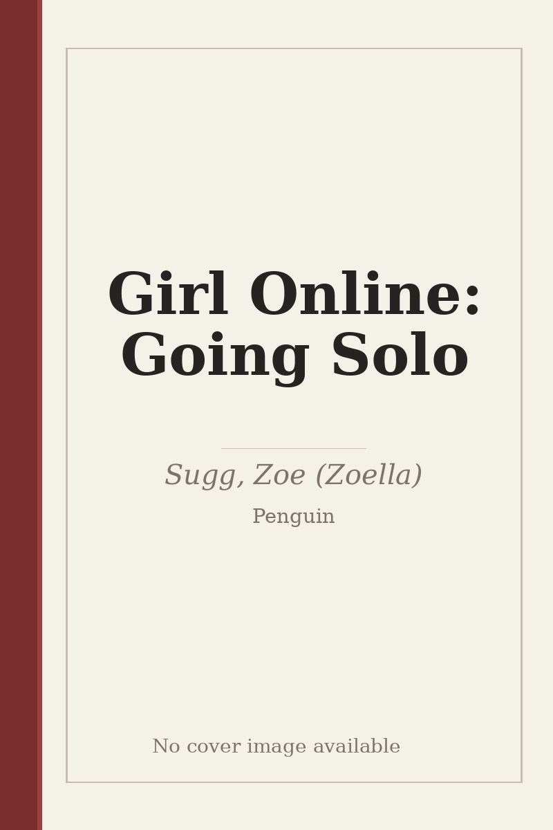 Girl Online: Going Solo - no cover image available