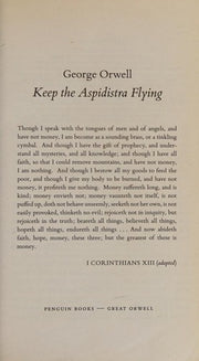 Keep the Aspidistra Flying (Penguin Modern Classics)