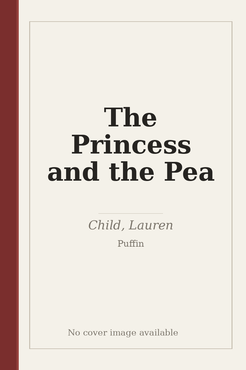The Princess and the Pea - no cover image available