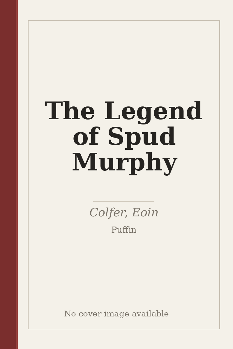 The Legend of Spud Murphy - no cover image available