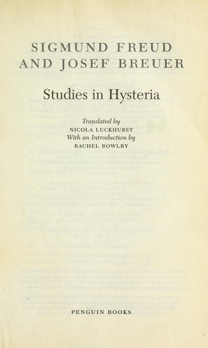 Studies in Hysteria (Penguin Classics)