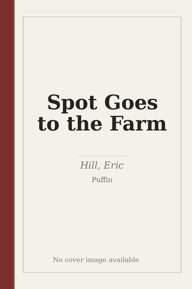 Spot Goes to the Farm - no cover image available