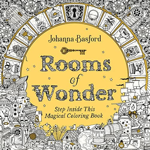 Rooms of Wonder: Step Inside This Magical Coloring Book