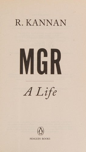 MGR: A Life