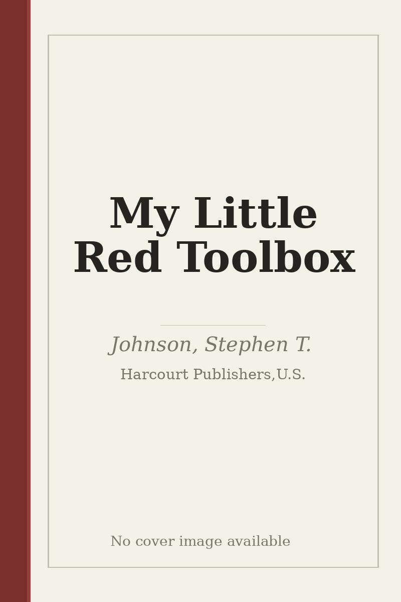 My Little Red Toolbox - no cover image available